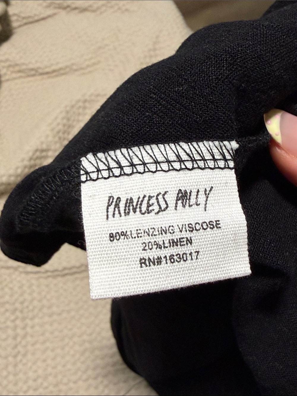 PRINCESS POLLY Black Women's Mini Skirt - Picture 3 of 5